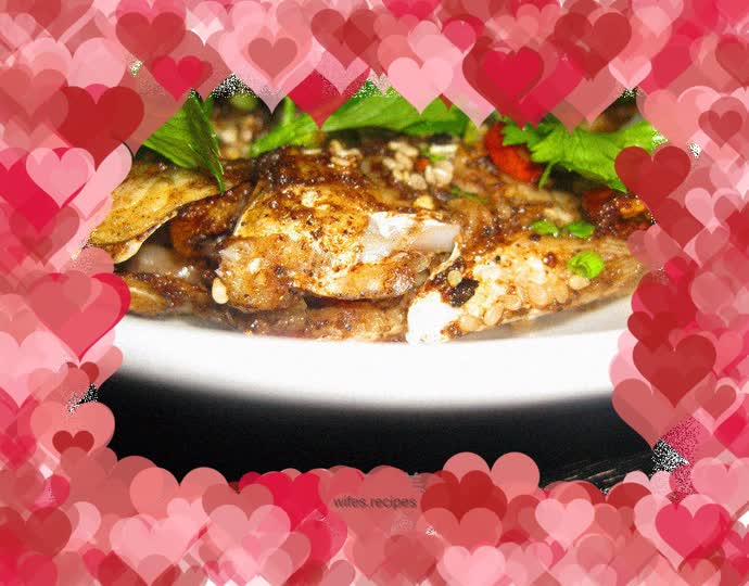 Spicy cumin grilled fish