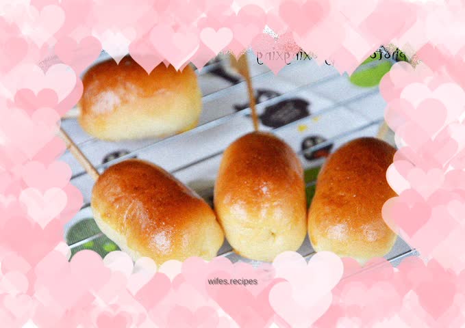 Mini ham bread skewers