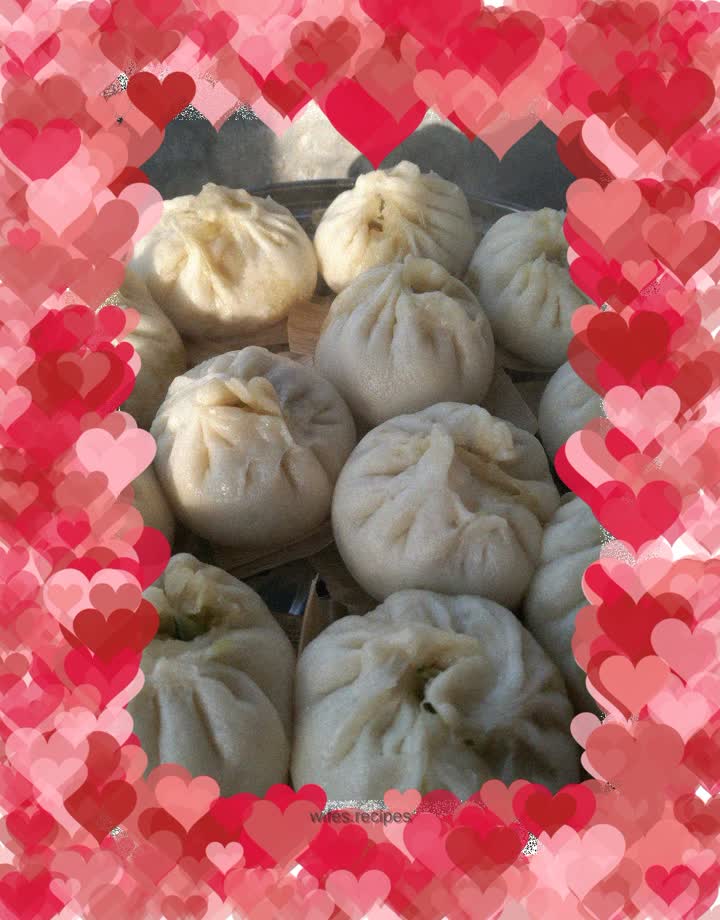 Cabbage and pork buns