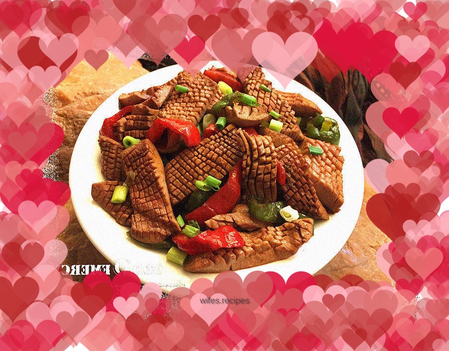 A must-have dish for the holiday table: stir-fried kidneys