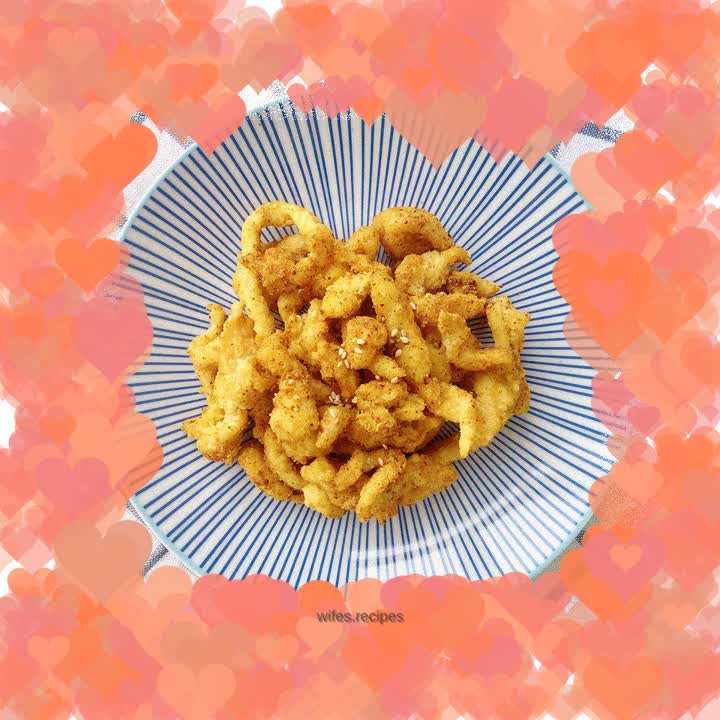 Homemade healthy fried chicken tenders