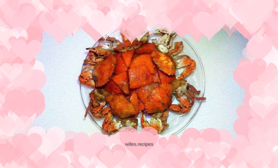 Baked Pumpkin Crab