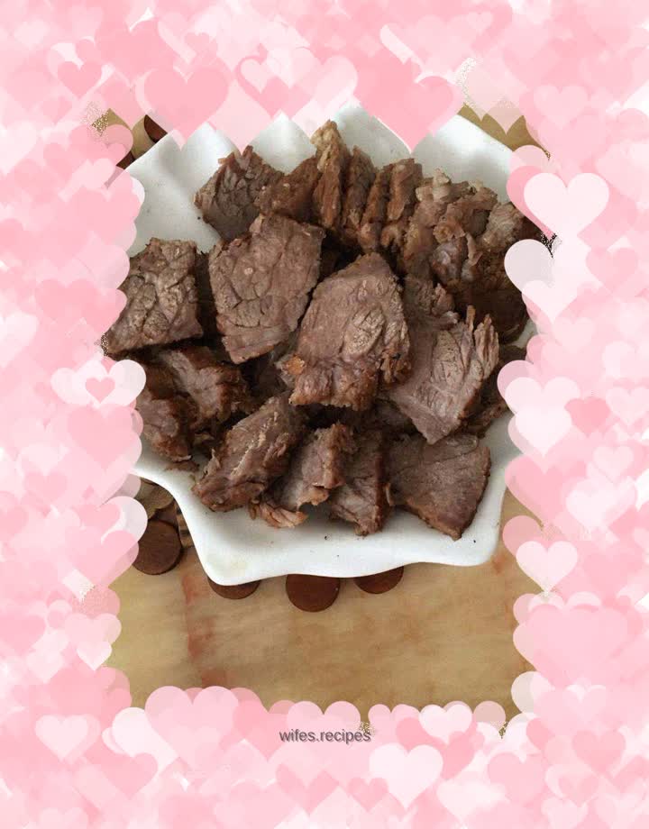 Beef with soy sauce