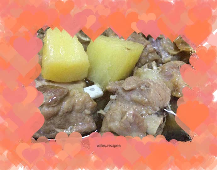 Steamed Pork Ribs with Potatoes