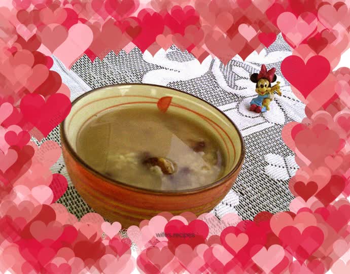 Red Bean and Bacon Zongzi Porridge