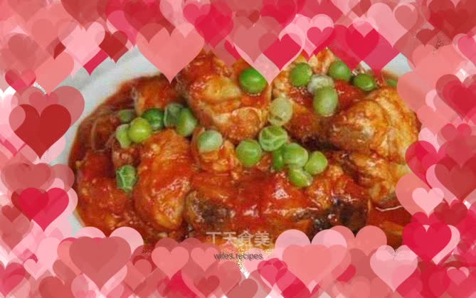 Fish fillet with tomato sauce