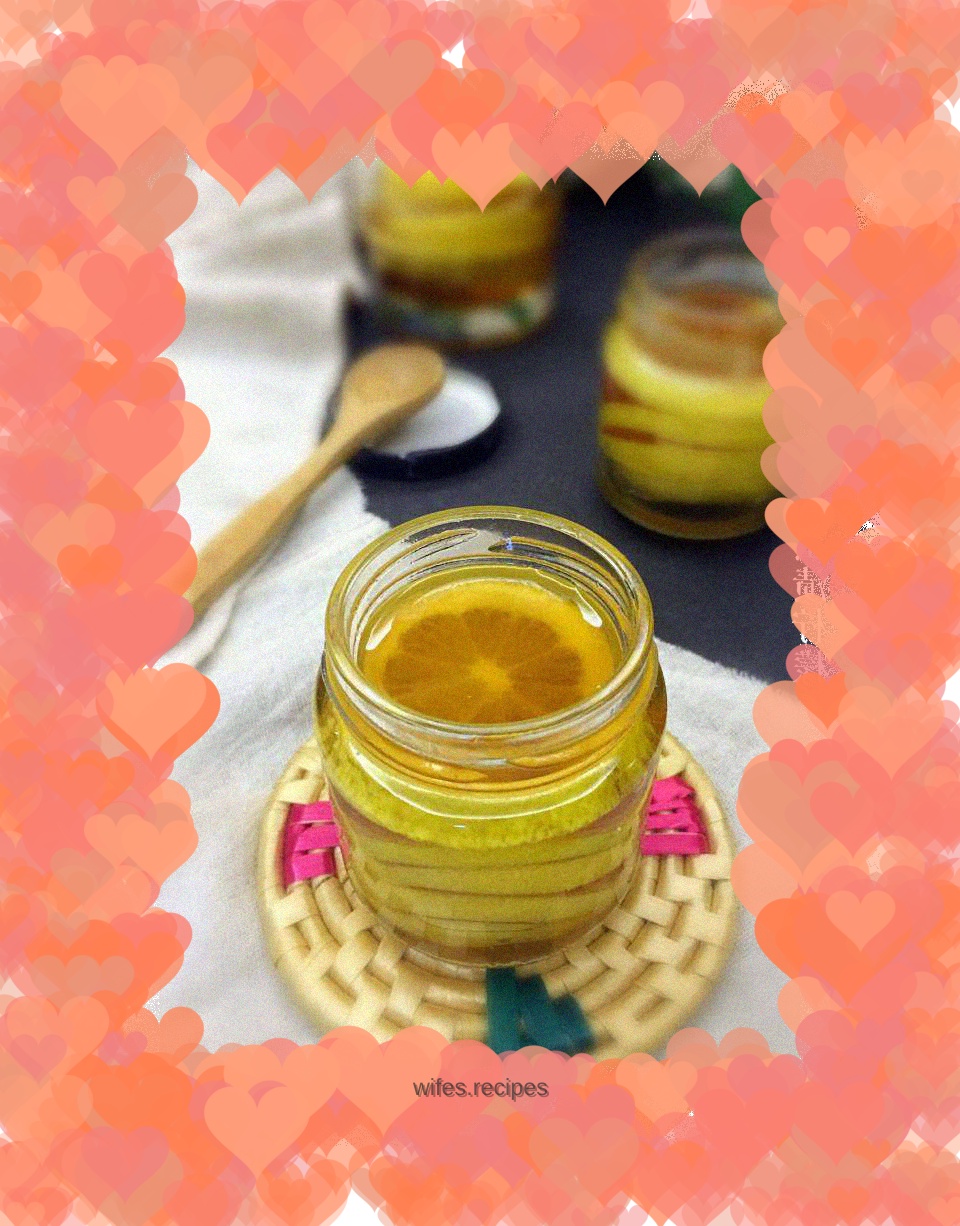 The sealed beauty--candied lemon