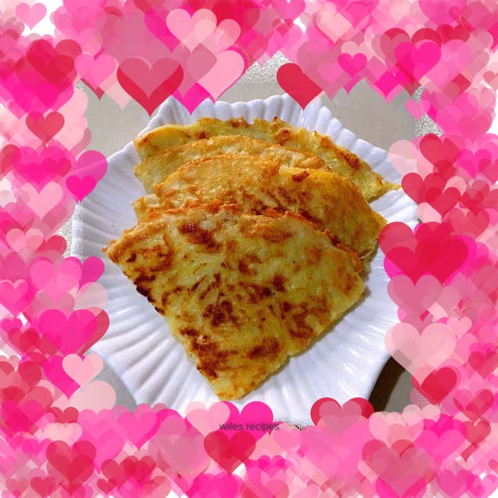 Potato shredded egg pancake