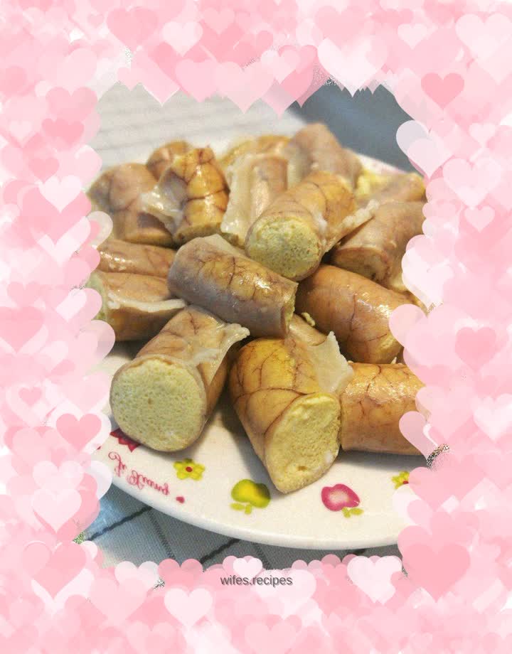 Stuffed small intestine