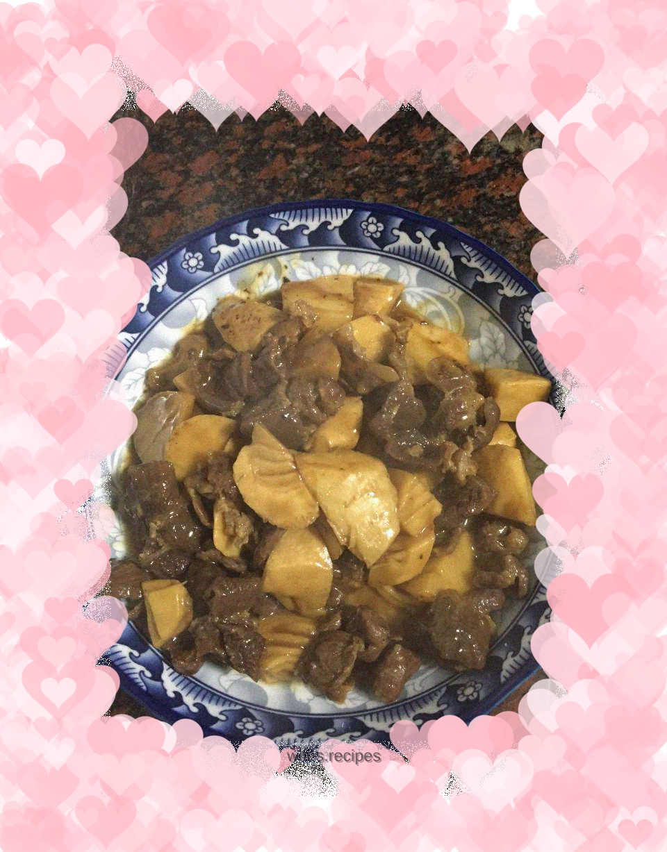 Beef & Spring Bamboo Shoots
