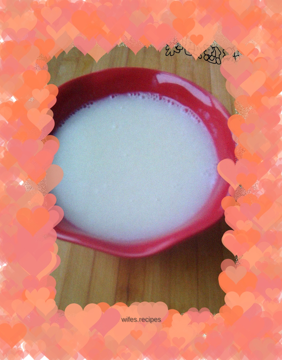 Soybean and white rice paste