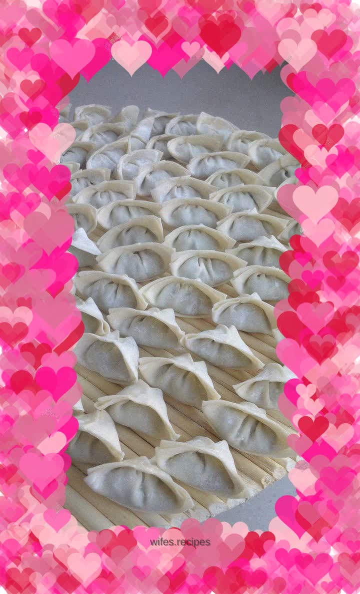 Shepherd's purse wontons