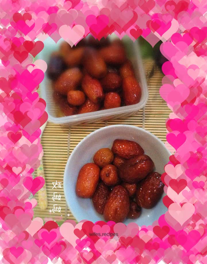 Candied dates