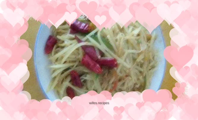 Hot and sour potato shreds