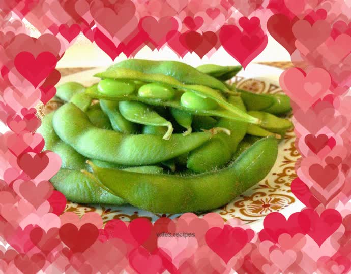 Spiced edamame
