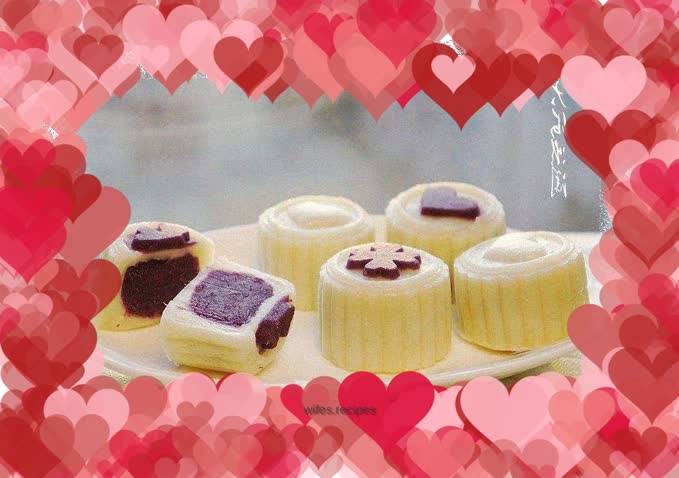 Purple Sweet Potato Snowskin Mooncake