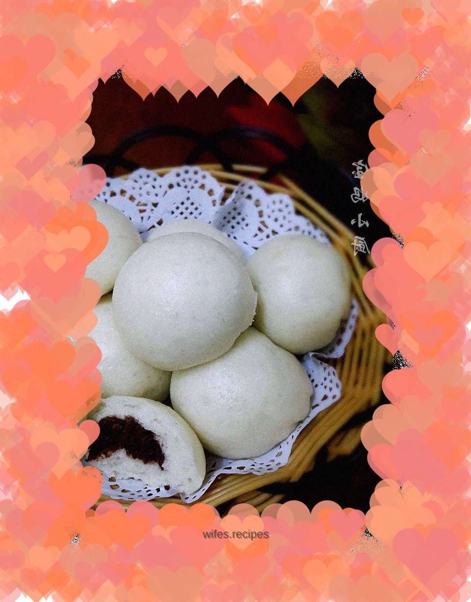Bean paste buns