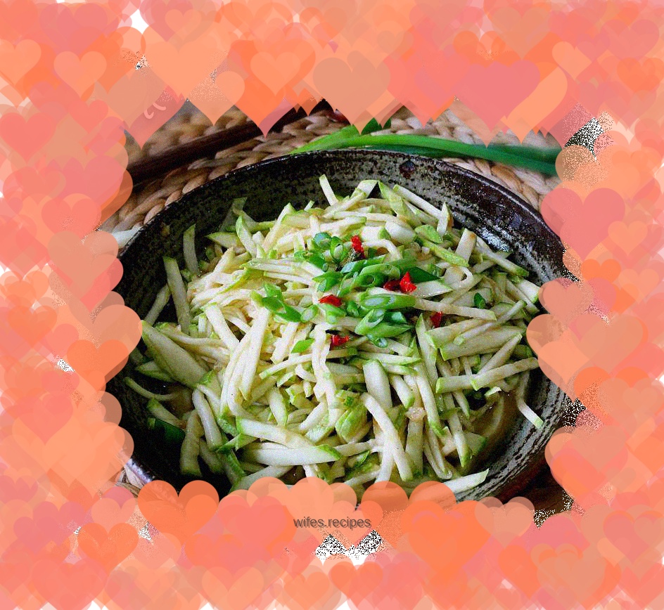 Cold Shredded Zucchini