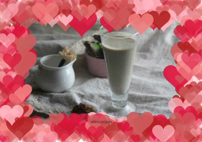 American walnut milk drink