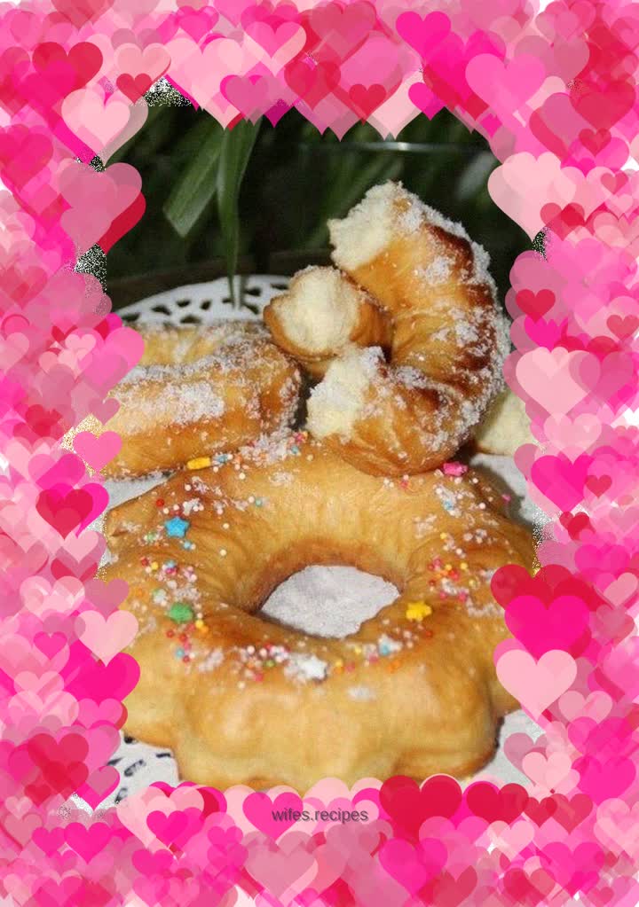 Sweet and soft donuts