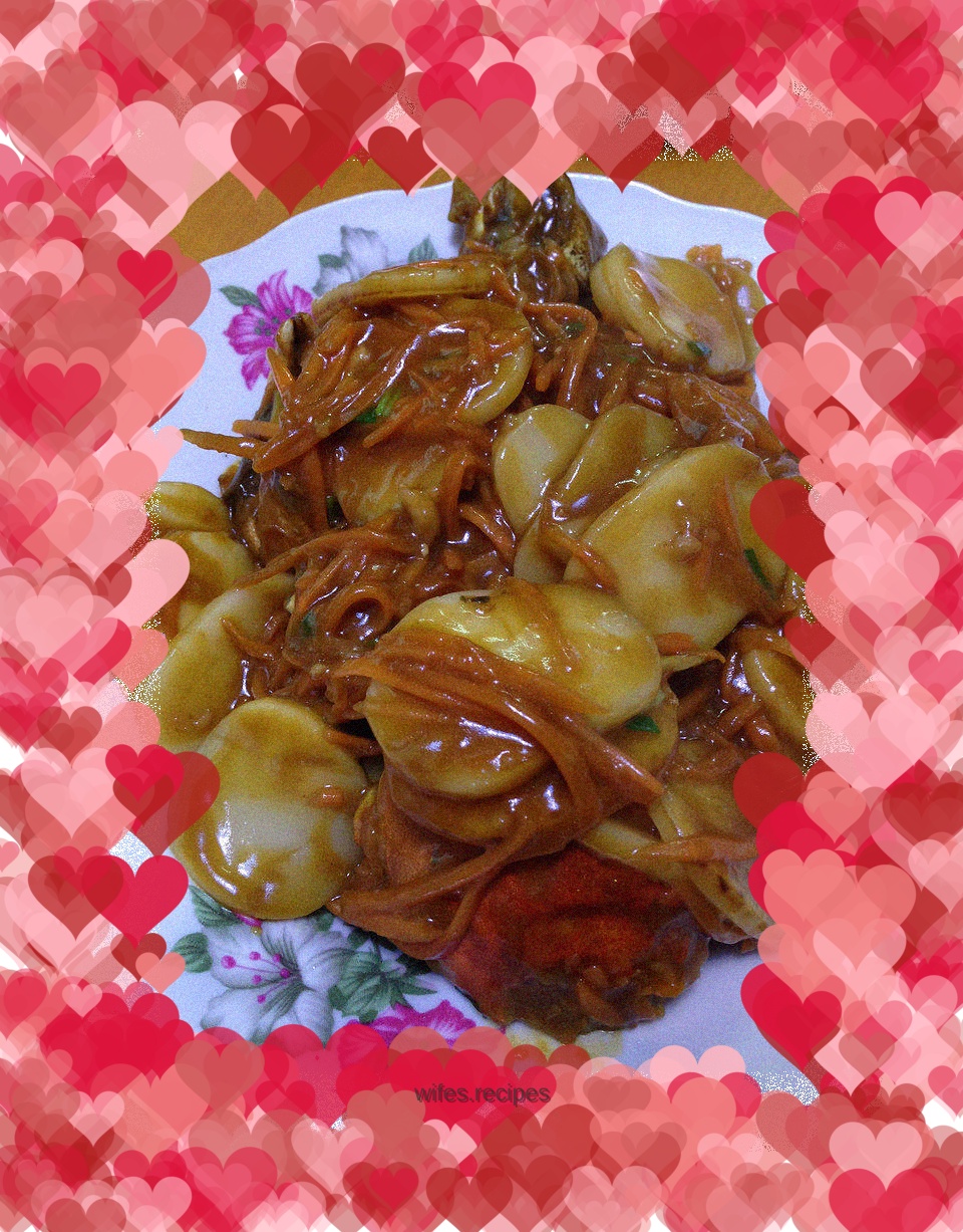 The taste is so good~hairy crab fried rice cake