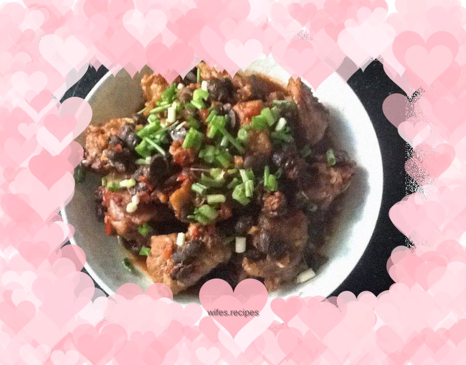 Steamed Pork Ribs with Black Bean Sauce