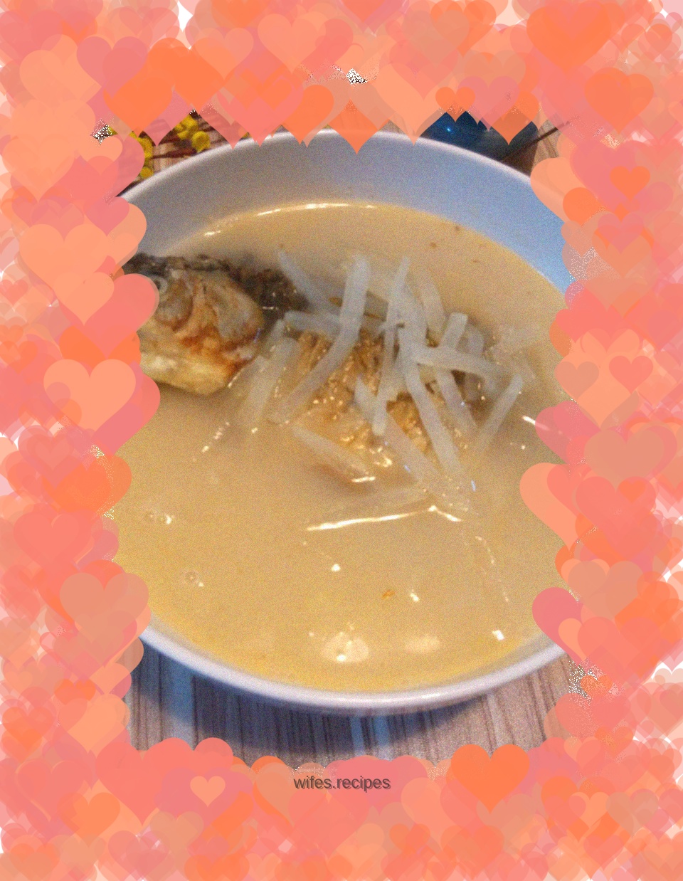 [Sichuan] White radish shredded crucian carp soup