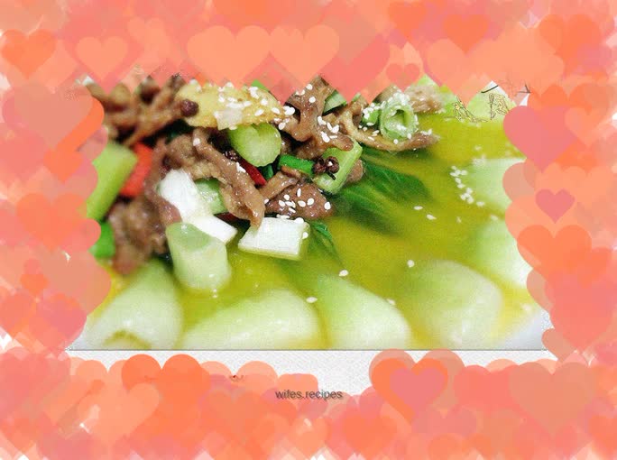 Sauce-flavored mutton