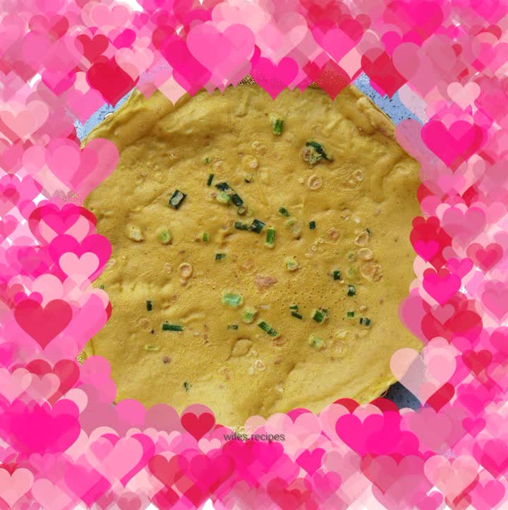 Green onion egg pancake