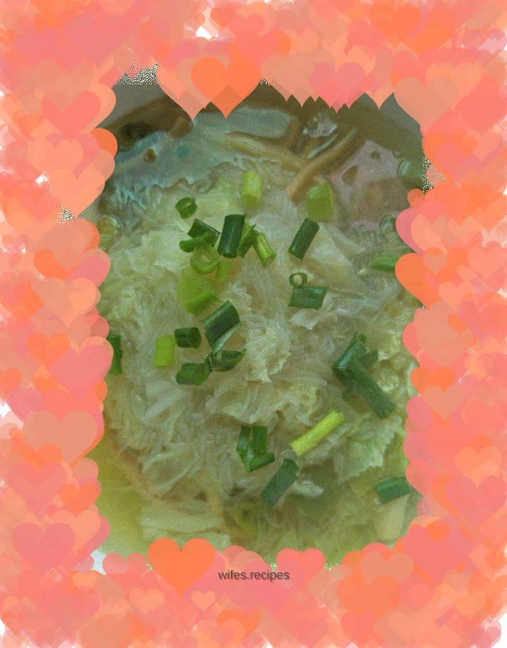 Cabbage Vermicelli Soup