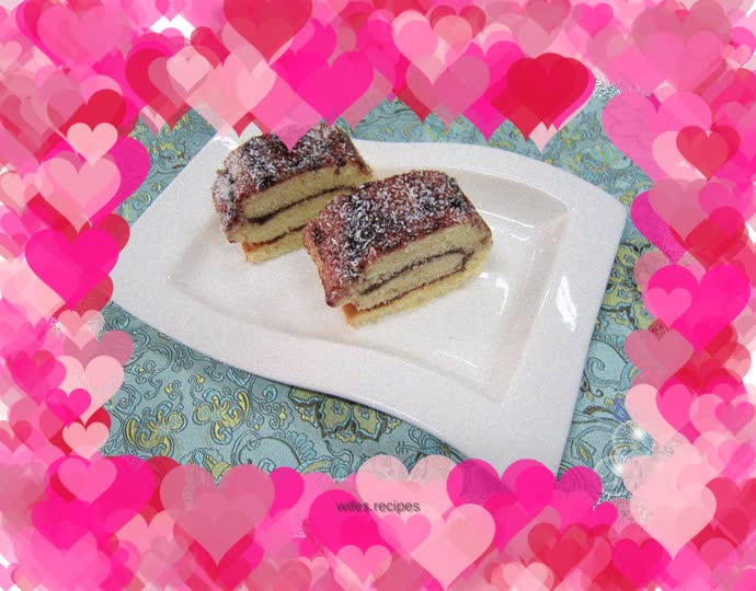 Blueberry Coconut Roll