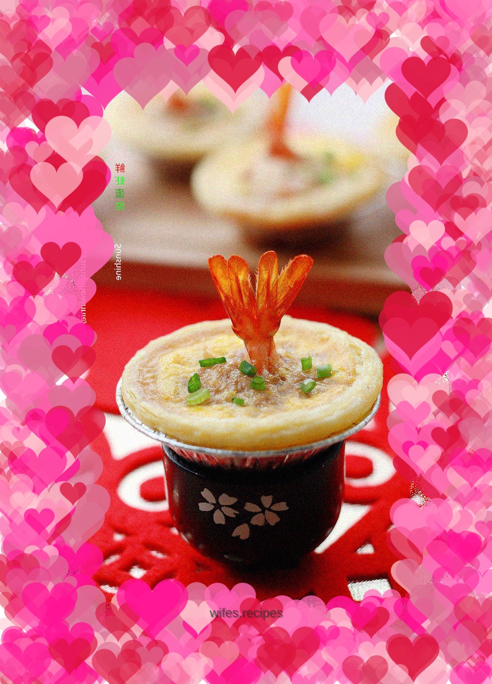 Super delicious combination of Chinese and Western-----Shrimp egg tart