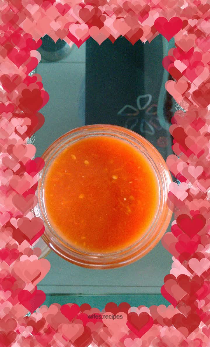 Homemade tomato sauce that you can eat with confidence