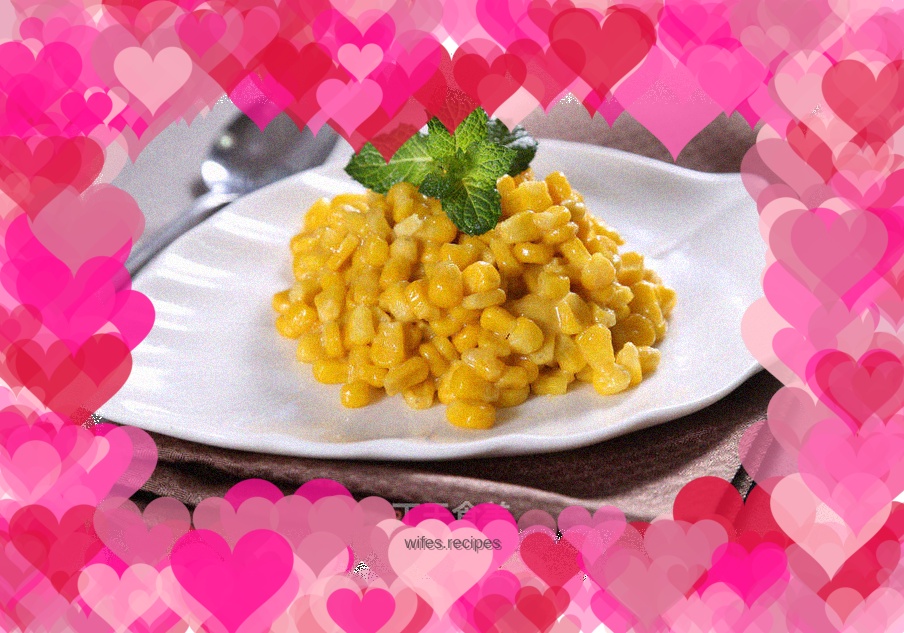 Salted egg yolk corn kernels