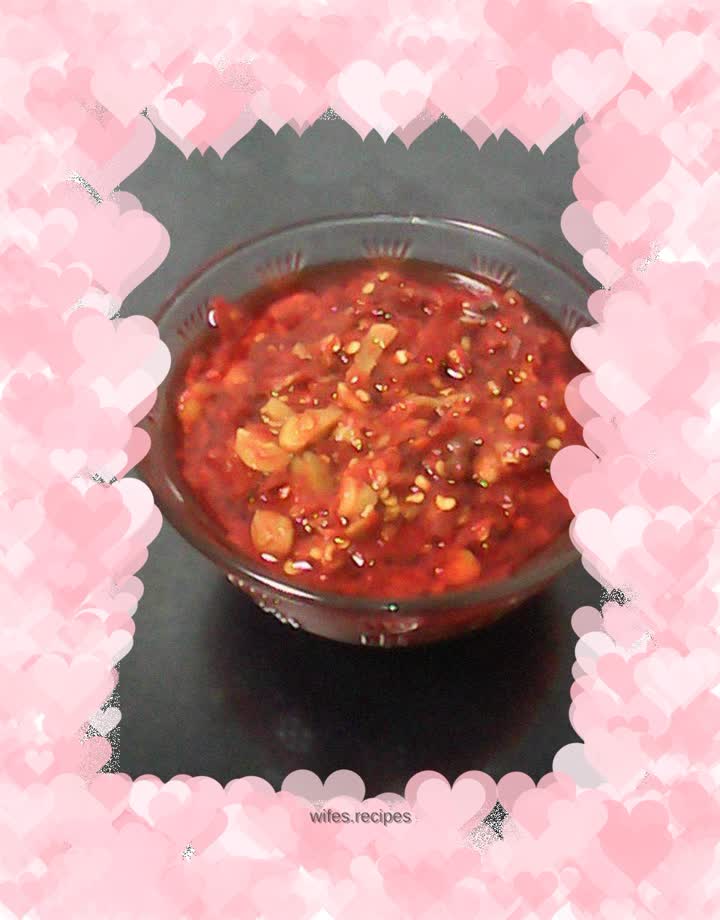 Homemade red bean paste