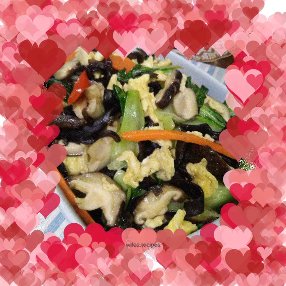 Vegetarian stir-fried vegetables