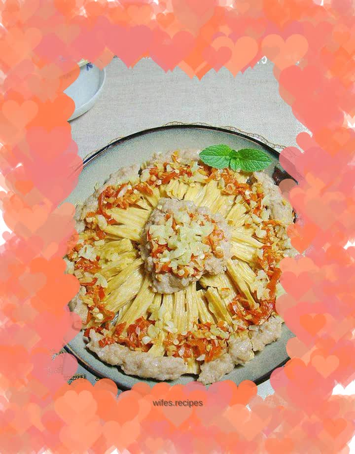 Steamed vegetables are more delicious----------[Steamed Vermicelli with Minced Pork and Bean Curd]