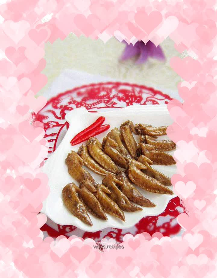 Braised chicken wings