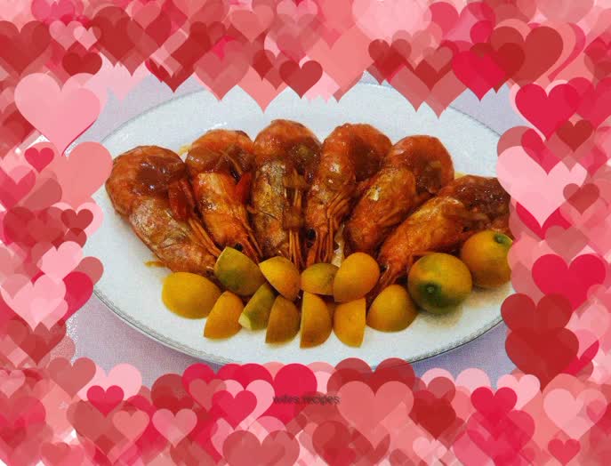Prawns in Tomato Sauce