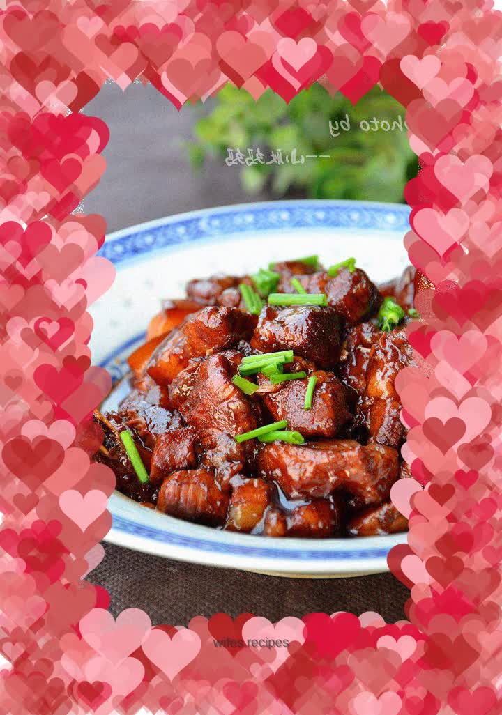 Steamed braised pork