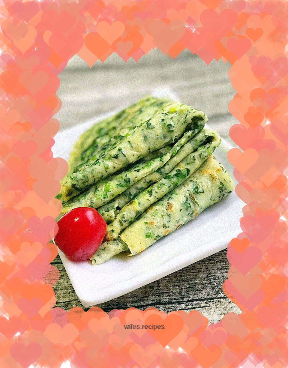 Shepherd's Purse Egg Soft Pancake