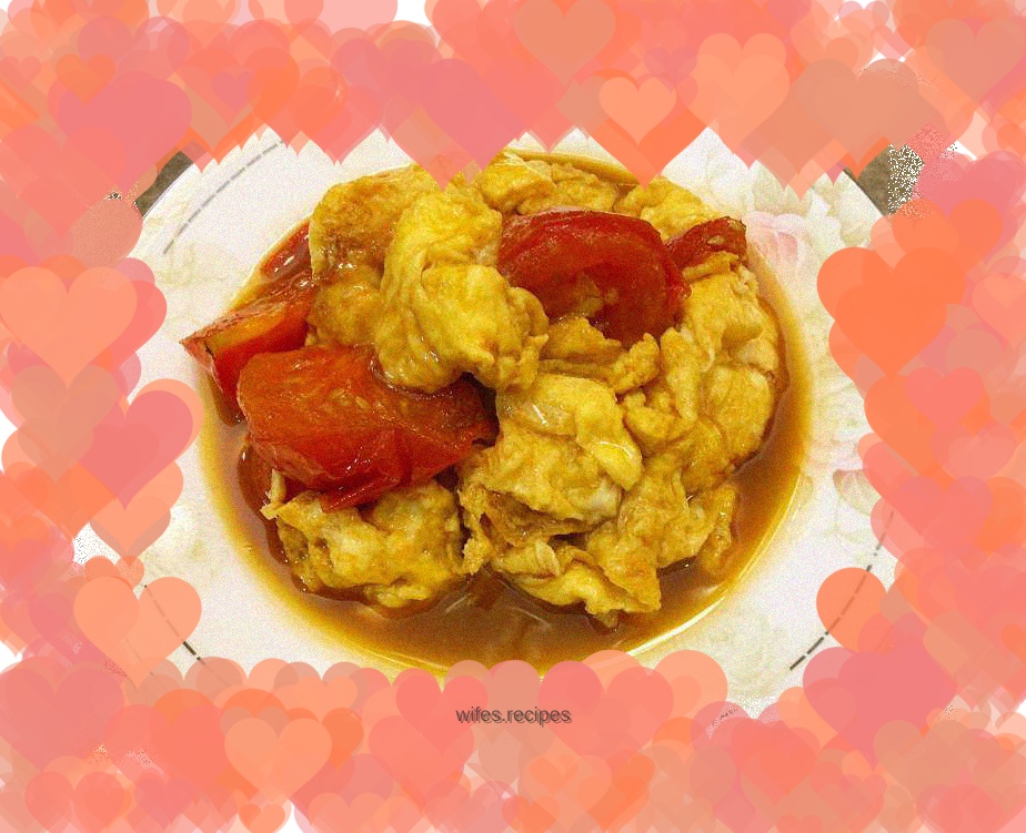 Tomato scrambled eggs
