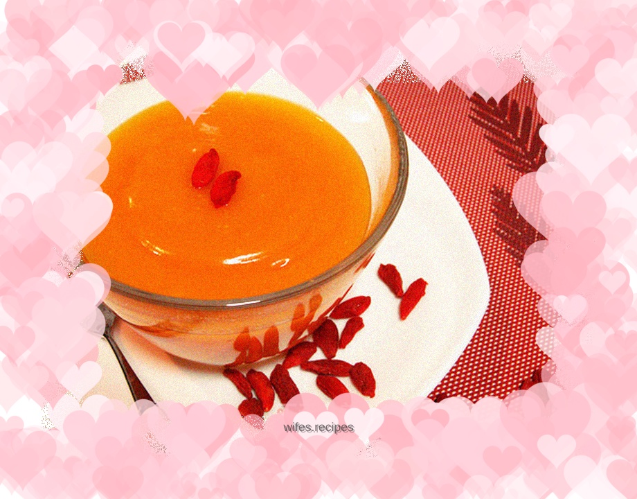 Delicious pumpkin porridge