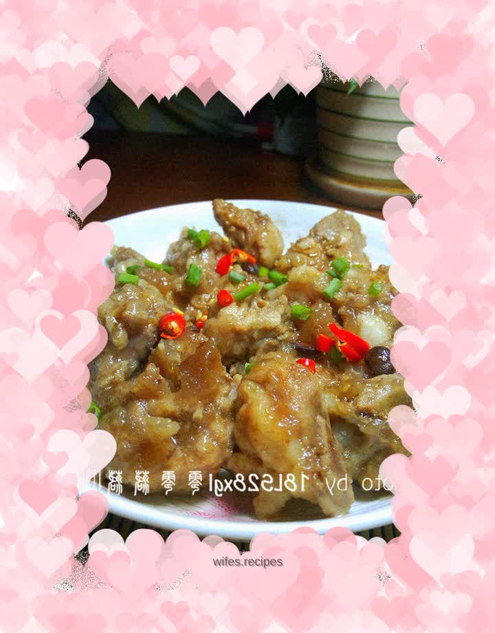 Steamed Pork Ribs with Black Bean Sauce