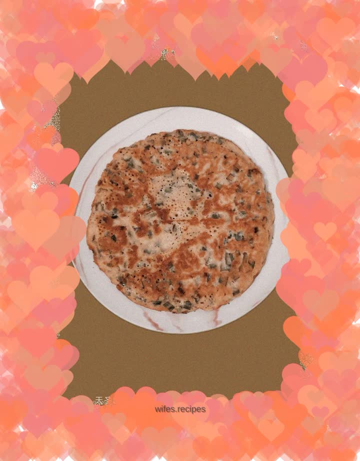 Chive egg pancake