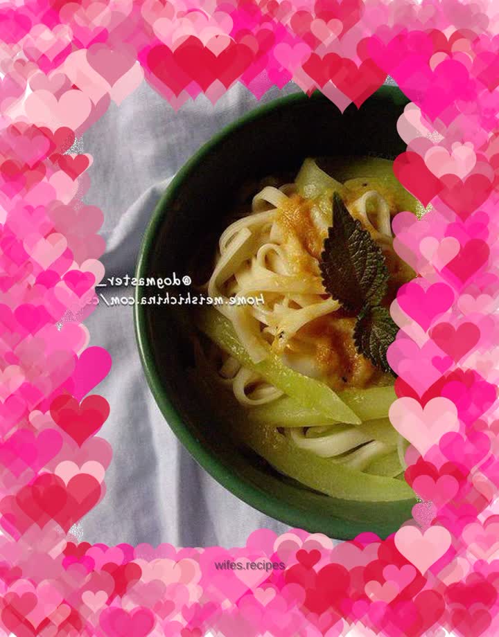 【Peanut Butter Cold Noodles】Summer lunch for one person