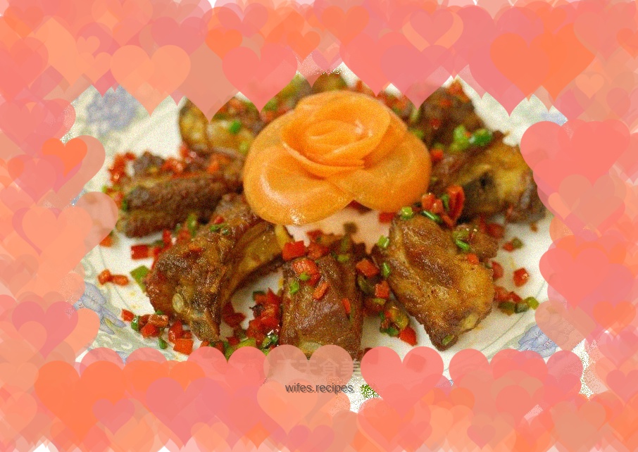Salt and pepper pork ribs