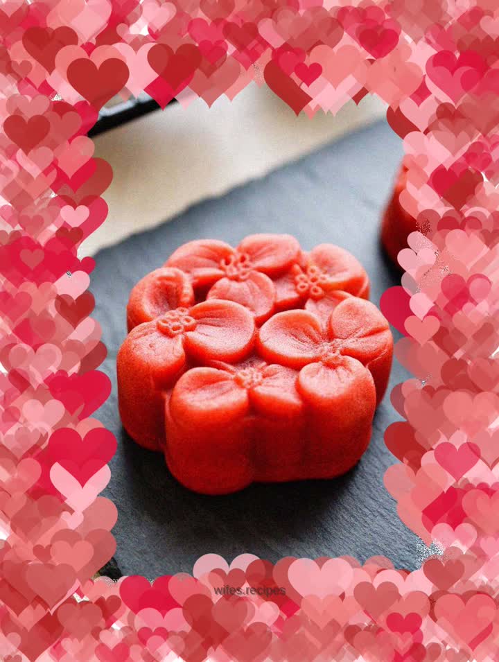 Peach Mountain Skin Mooncake