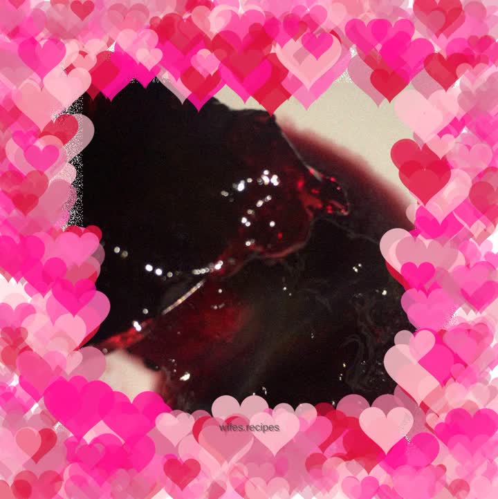 Red wine jelly