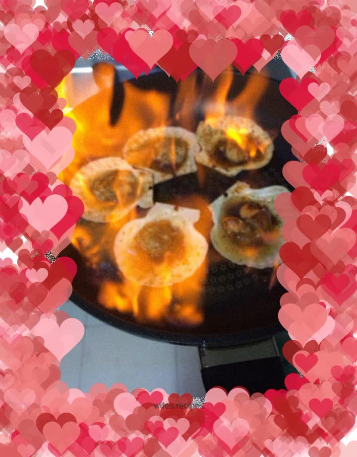 Flame Scallops